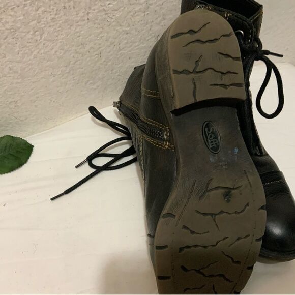 Sofft Lace Up Ankle Boots black women size 8.5 M - Picture 8 of 15